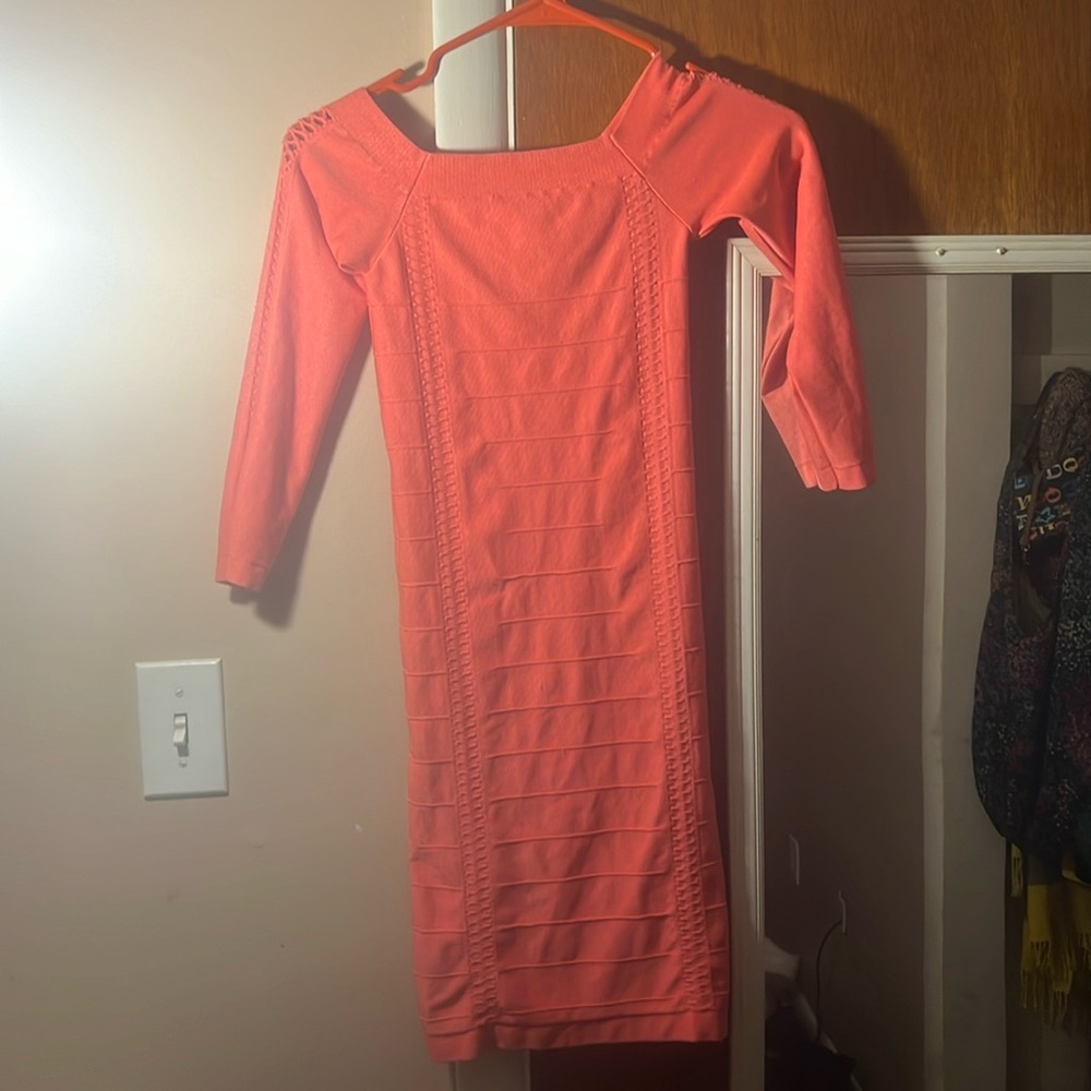 Pink Bebe dress